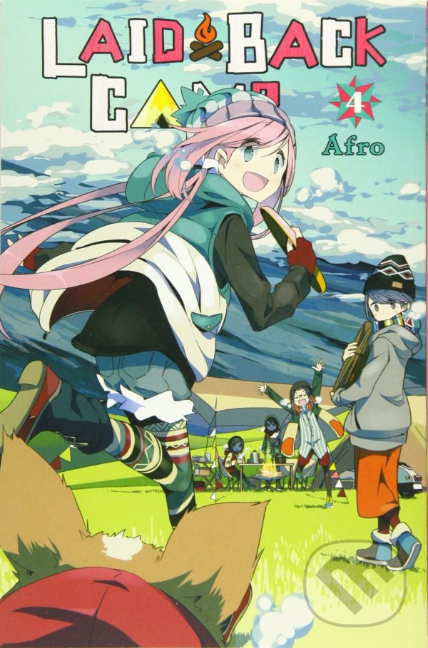 Kniha: Laid-Back Camp 4 (Afro). Yen Press, 2018 Kniha: Laid-Back Camp 4 (Afro). Yen Press, 2018