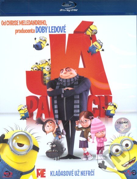 Film: Ja, zloduch (Chris Renaud a Pierre Coffin) (Blu-ray). Bonton Film, 2010 Film: Ja, zloduch (Chris Renaud a Pierre Coffin) (Blu-ray). Bonton Film, 2010