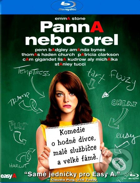 Film: Panna nebo Orel (Will Gluck) (Blu-ray). Bonton Film, 2010 Film: Panna nebo Orel (Will Gluck) (Blu-ray). Bonton Film, 2010