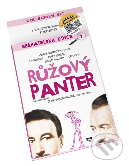 Film: Růžový panter (Blake Edwards) (DVD). PB Publishing, 1963 Film: Růžový panter (Blake Edwards) (DVD). PB Publishing, 1963