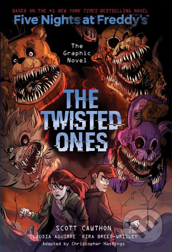 Kniha: Five Nights at Freddy's: The Twisted Ones (Kira Breed-Wrisley a Scott Cawthon). Scholastic, 2021 Kniha: Five Nights at Freddy's: The Twisted Ones (Kira Breed-Wrisley a Scott Cawthon). Scholastic, 2021