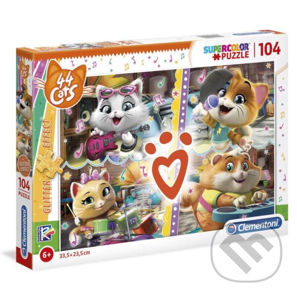 Puzzle: 44 Cats (Clementoni). Clementoni, 2021 Puzzle: 44 Cats (Clementoni). Clementoni, 2021
