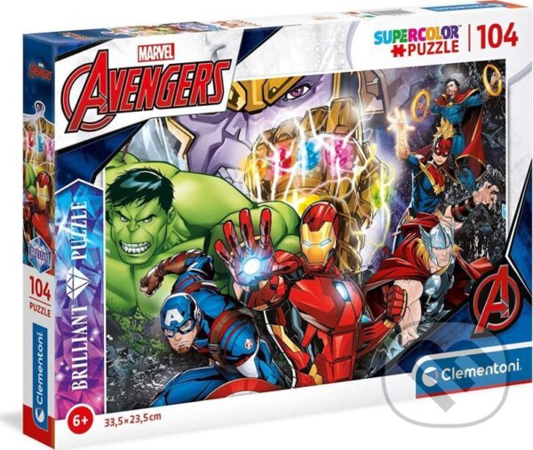 Puzzle: Briliant - Marvel (Clementoni). Clementoni, 2021 Puzzle: Briliant - Marvel (Clementoni). Clementoni, 2021