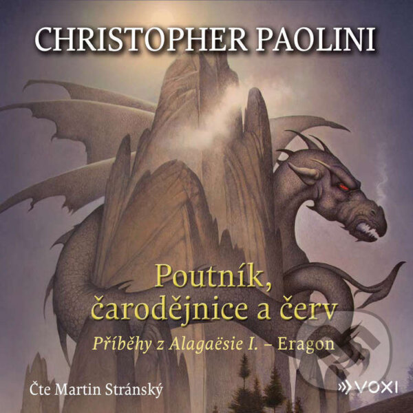 Audiokniha: Poutník, čarodějnice a červ (Christopher Paolini). Voxi, 2021 Audiokniha: Poutník, čarodějnice a červ (Christopher Paolini). Voxi, 2021