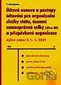 Účtová osnova a postupy účtování pro organizační složky státu, územní samosprávné celky a příspěvkové organizace