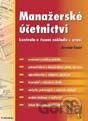 Manažerské účetnictví - kontrola a řízení nákladů v praxi