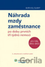 Náhrada mzdy zaměstnance po dobu prvních tří týdnů nemoci