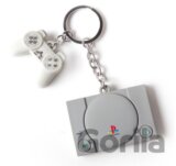 Prívesok na kľúče Playstation: Console & Controller