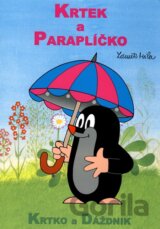 Krtek a paraplíčko / Krtko a dáždnik (omaľovánka)