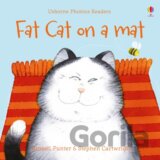 Fat cat on a mat