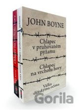 Chlapec v pruhovaném pyžamu / Chlapec na vrcholu hory. Komplet.