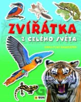 Zvířátka celého světa - kniha plná samolepek