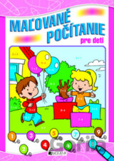 Maľované počítanie pre deti (ružové)