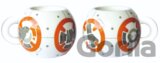 Espresso keramické hrnčeky Star Wars: B-8 Set 2 kusov
