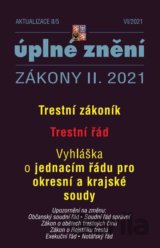 Aktualizace II/5 Trestní zákoník, Trestní řád - Vyhláška o jednacím řádu pro okresní a krajské soudy