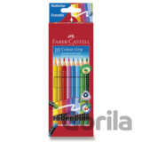 Faber - Castell Pastelky trojhranné Grip 2001 - s gumou 10 ks