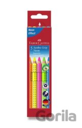 Pastelky Jumbo Grip Neon set 5 ks