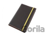 Kožený obal na diář Moleskine S 14 x 9 cm - kůže hnědá hladká