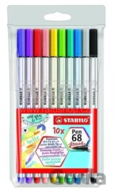 Fixka STABILO Pen 68 brush sada