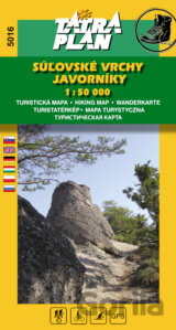 Súľovské vrchy, Javorníky 1:50 000