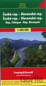 Česká republika, Slovenská republika 1:400 000