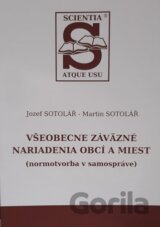Všeobecne záväzné nariadenia obcí a miest (normotvorba obce)