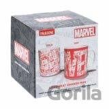 Meniaci sa hrnček - Marvel logo