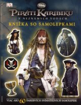 Piráti Karibiku: V neznámych vodách (Knižka so samolepkami)
