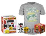 Funko POP & Tee: Looney Tunes Sylvester and Tweety, velikost L (exkluzivní sada s tričkem)
