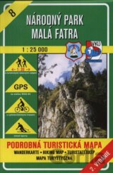 Národný park Malá Fatra 1:25 000 - turistická mapa č. 8