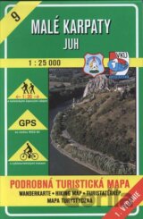 Malé Karpaty - juh - turistická mapa č. 9