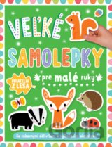 Veľké samolepky pre malé ruky: Priatelia z lesa