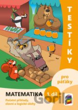 Testíky pro páťáky – matematika, 1. díl (barevný pracovní sešit)