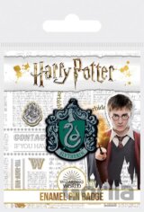Smaltovaný odznak Harry Potter - Zmijozel