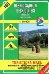 Beskid Sadecki, Beskid Niski  1:50 000 - turistická mapa č.160