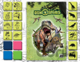 Zábavné razítkování Dino