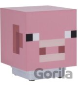 Plastová dekoratívna 3D lampa Minecraft: Prasiatko