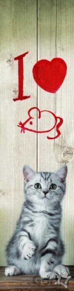 3D záložka - I love Mice