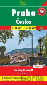 Praha, Česko  1:16 000   1:500 000