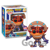 Funko POP Games: Crash Bandicoot In Mask Armor (2021 Virtual Funkon Shared Exclusive)