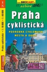 Praha cyklistická 1:18 000 / 1 : 40 000