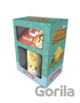 Darčekový set Animal Crossing - Tom Nook -  hrnček, podtácka, kľúčenka