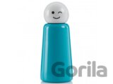 Skittle Bottle Mini 300ml - Sky Blue & White wink