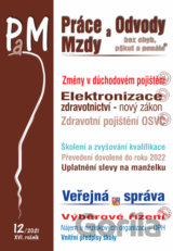 Práce, odvody a mzdy  12 / 2021 - Důchodové pojištění - změny