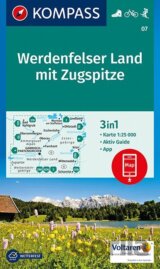 Werdenfelser Land mit Zugspitze  07  NKOM 1:25T