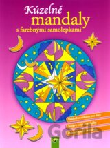 Kúzelné mandaly s farebnými samolepkami (fialová)