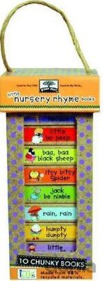 Green Start Book Towers: Little Nursery Rhymes Books