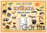 Sada 24 karet - zvířata (volně žijící) A5