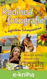 Rodinná fotografie s digitálním fotoaparátem
