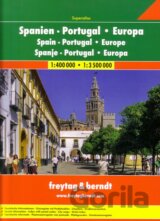Spanien, Portugal, Europa  1:400 000  1:3 500 000